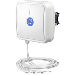 QuWireless QuPanel LTE Mimo 4x4 10m Εξωτερική Κεραία Wi-Fi Κατευθυντική 7.5dBi με Σύνδεση SMA