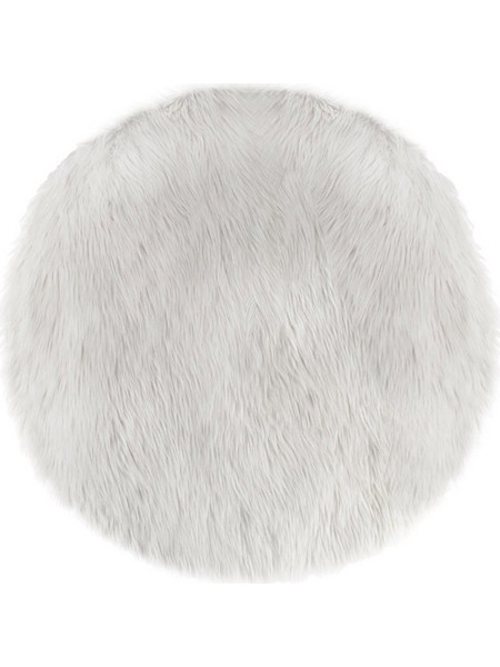 Atmosphera Χαλί Στρογγυλό Sheepskin Γούνινο 90cm 158519