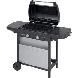 Campingaz 2 Series Classic LX Ψησταριά Υγραερίου με 2 Εστίες 7.5kW Επιφάνειας 61x35cm