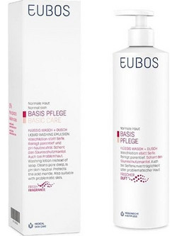 Eubos Liquid Washing Emulsion Red Ενυδατικό Καθαρισμού Προσώπου 400ml