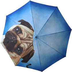 Doppler γυναικεία ομπρέλα πτυσσόμενη Modern Art Collection Automatic Walking-Dog - 74015710