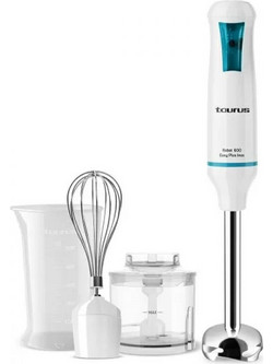 Taurus Robot 600 Easy Plus Inox Ραβδομπλέντερ με Ανοξείδωτη Ράβδο 600W