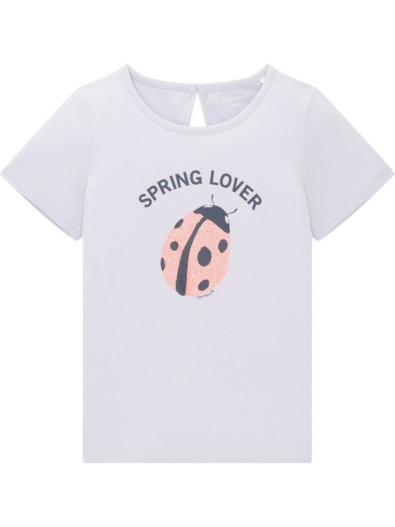 Tom Tailor Παιδικό T-Shirt Κοντομάνικο Λιλά 1035197-21733