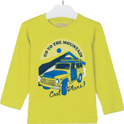 Losan Παιδικό T-Shirt Μακρυμάνικο Lime 215-1300AL-020