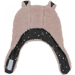 Minene Σκουφάκι Luxurious Bear Dark Pink