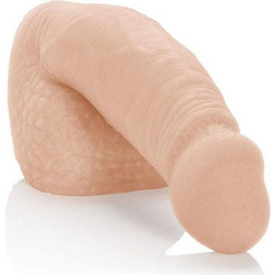 CalExotics Packer Gear Silicone Packing Penis Ρεαλιστικό Dildo με Όρχεις 14.5cm Flesh