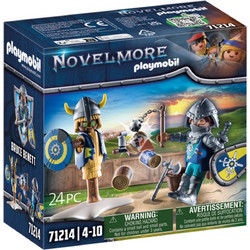Playmobil Novelmore Ιππότης & Σκιάχτρο Εκπαίδευσης για 4-10 Ετών 71214