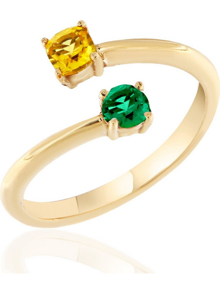 Χρυσό Δαχτυλίδι Κ14 - 0.33ct / 0.27ct