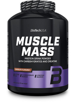Biotech USA Muscle Mass Vanilla Πρωτεΐνη Ορού Γάλακτος Όγκου Χωρίς Λακτόζη 4kg