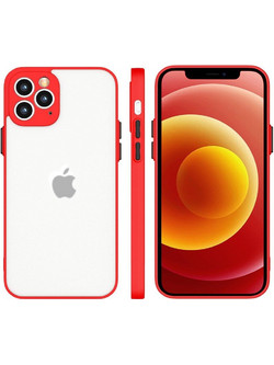 Powertech Milky Back Cover Red (Samsung Galaxy A42 5G)