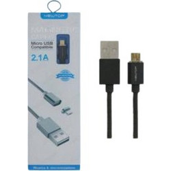 Newtop Καλώδιο USB to micro USB 1 μέτρο CU10 Μαύρο