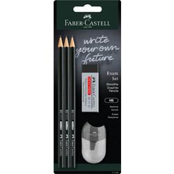 Σετ με μολύβια, γόμα, ξύστρα FABER CASTELL 111183