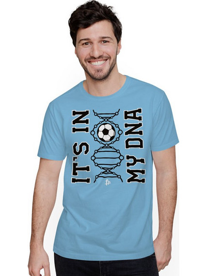 Its In My DNA Football (Κοντομάνικο Ανδρικό / Unisex) - Sky blue