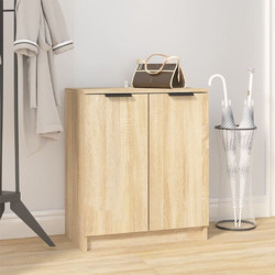 vidaXL Παπουτσοθήκη Ξύλινη Sonoma Μ59xΠ35xΥ70cm 811424