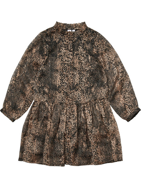 Vero Moda Παιδικό Φόρεμα Καφέ 10279091