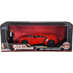 Jada Fast & Furious W Motors Lykan Φιγούρα Δράσης για 8+ Ετών 253206002
