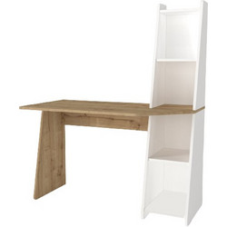 welhome Γραφείο Ξύλινο με Βιβλιοθήκη 120x60x146cm 1036-0638