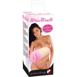 Pornstar Signature Series Mia Pocket Pussy Αυνανιστήρι με Δόνηση