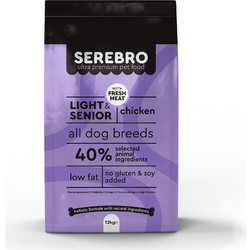 SEREBRO Light & Senior Chicken 12kg