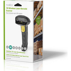 NEDIS BSCNW1D100BK,Ασύρματος σαρωτής barcode