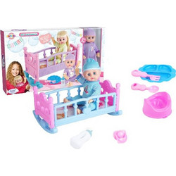 Blue Toys Lovely Baby με Ήχους & Κρεβάτι Dream Time