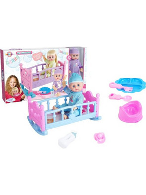 Blue Toys Lovely Baby με Ήχους & Κρεβάτι Dream Time