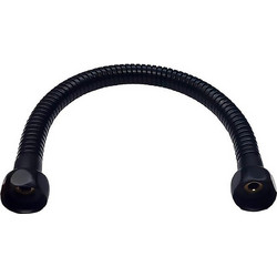 Σπιράλ Σύνδεσης 50cm 1/2"x1/2" Θηλ.Θηλ. Black Matte 017351 Interflex