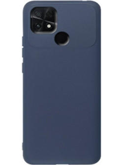 Silicon case for Xiaomi Poco C40 dark blue