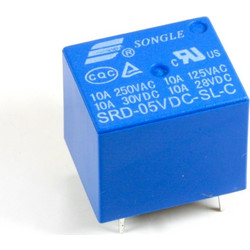 Songle Relay 5Pin 5V/10A for Arduino (T73 SRD-5VDC-SL-C) (HR0301)
