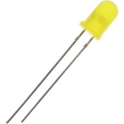 10Pcs F3 5MM Superbright LED (Yellow Color)