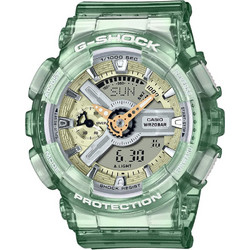 Casio G-Shock Ψηφιακό Ανδρικό Ρολόι Χρονογράφος με Πράσινο Καουτσούκ Λουράκι GMA-S110GS-3AER