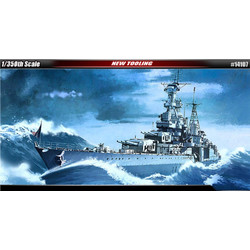 Academy USS Indianapolis Συναρμολογούμενο Πλαστικό Μοντέλο Καραβιού 1:350