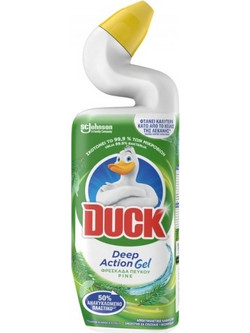 Duck Deep Action Gel Καθαρισμού Λεκάνης 750ml πεύκο