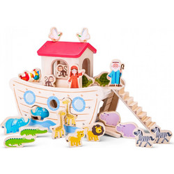 Gerardo's Toys Ξύλινη Κιβωτός Του Νώε 24+ Μηνών