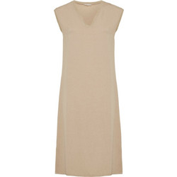 Mexx Midi Καλοκαιρινό Καθημερινό Φόρεμα Μπεζ FL0669033W-161315
