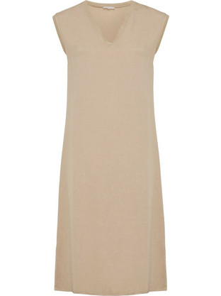 Mexx Midi Καλοκαιρινό Καθημερινό Φόρεμα Μπεζ FL0669033W-161315