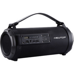 Newtop SP10 Ηχείο Bluetooth 11W με Ραδιόφωνο Μαύρο
