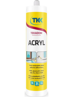 Ακρυλικός Στόκος TEKADOM Λευκός 280ml