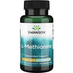 Swanson L-Methionine 500mg 60 Κάψουλες