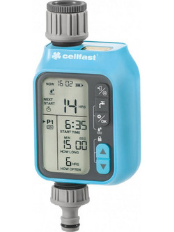 Cellfast Chronos 52-097 Προγραμματιστής Ποτίσματος Μπαταρίας 1 Εξόδου