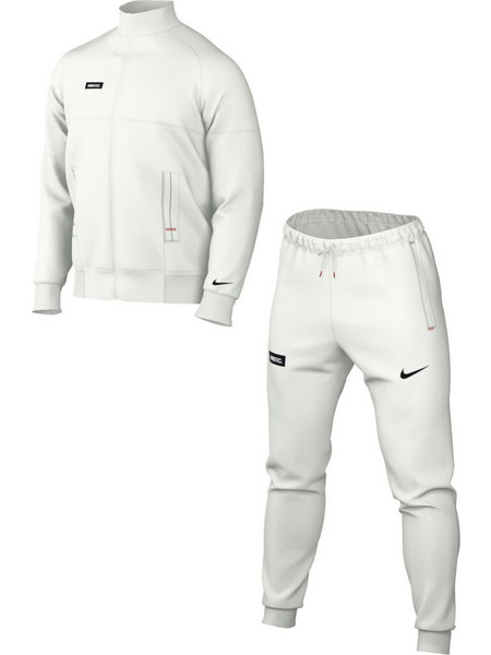 Nike DF FC Football Ανδρικό Σετ Φόρμας με Λάστιχο Λευκό DC9065-121