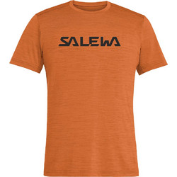 Salewa Puez Hybrid Dry Tee Ανδρικό Αθλητικό T-Shirt Πορτοκαλί 27397-4176