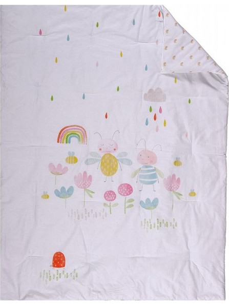 Nef-Nef Βρεφικό Κουβερλί Over the Rainbow 110x140cm WhiteΚωδικός: 34692528
