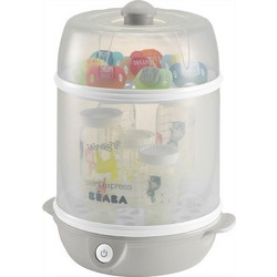 Beaba Evolutive Steril Express 2 In 1 Βρεφικός Αποστειρωτής Μπιμπερό Ηλεκτρικός Grey 911550
