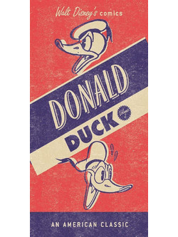Dimcol Disney Donald 01 Παιδική Πετσέτα Θαλάσσης Μπλε Κόκκινο 70x140cm