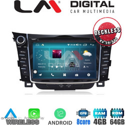 LM Digital C8156 Ηχοσύστημα Αυτοκινήτου με Οθόνη Αφής USB Bluetooth & GPS