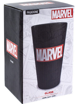 Marvel Logo Glass - Fan Shop and Merchandise
