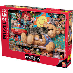 Puzzle Anatolian Toy Cupboard Kitten 260 Κομμάτια