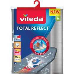 Vileda Σιδερόπανο Total Reflect 130x45cm Γκρι Κωδικός: 28830148