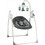 Bebe Stars Daisy 2 in 1 Relax Μωρού Κούνια με Μουσική έως 9kg Ανθρακί 253-186